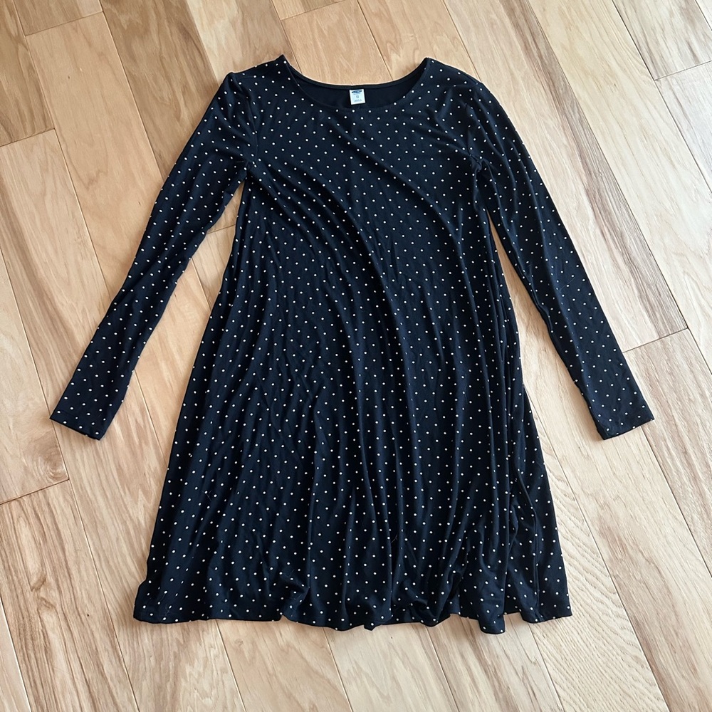 Black and White polka dot dress